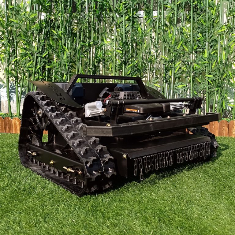 Wireless goma track brush mower chinese pinakamahusay na tagagawa